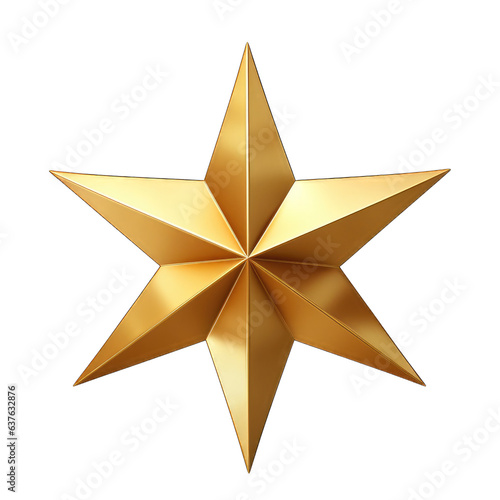 Star. Transparent Background