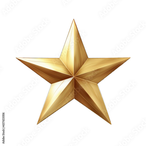 Star. Transparent Background