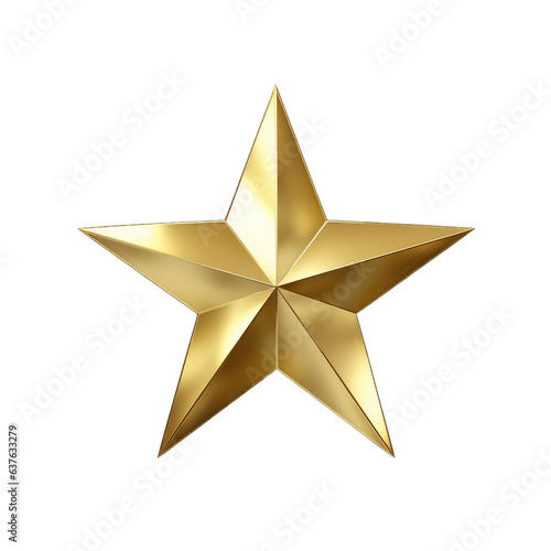 Star. Transparent Background