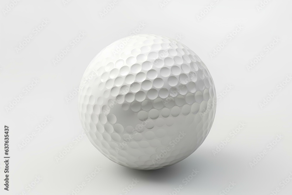 white golf ball made by midjourney white golf ball made by midjourney