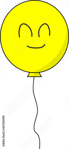 파티용 풍선 벡터 일러스트