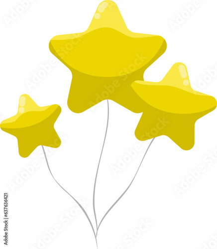 파티용 풍선 벡터 일러스트