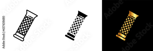 The Grips Icon symbolizes comfortable and secure handling of various objects. It represents ergonomic design, control, and ease of use.