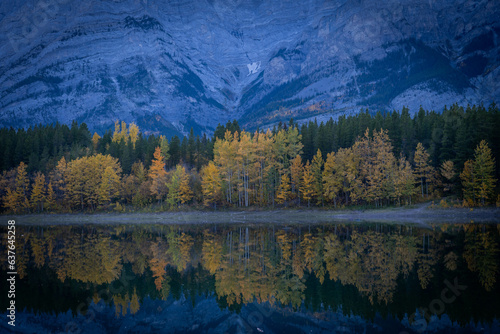 fall reflection in the lake © sherin