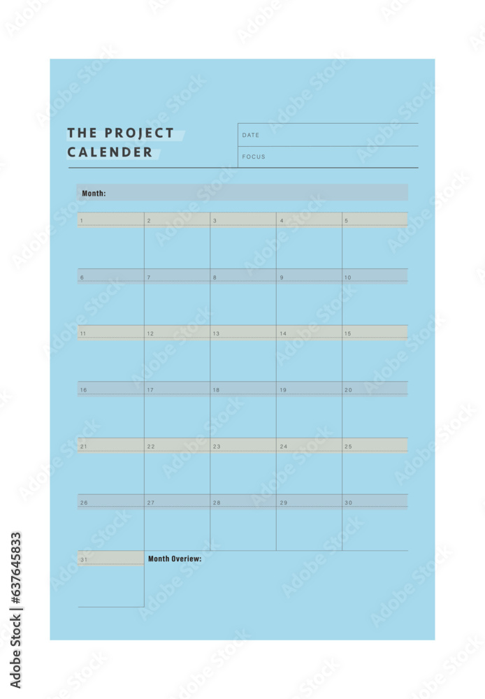 The Project Canlender Planner. (Sky) The Project Canlender Planner. (Sky)