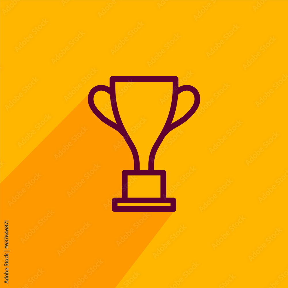 trophy icon vector logo template trophy icon vector logo template
