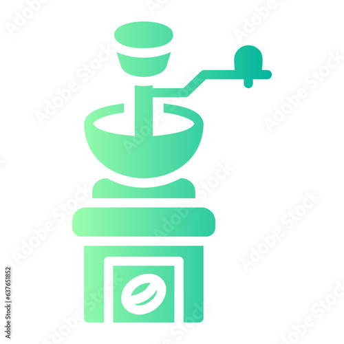 coffee grinder Gradient icon
