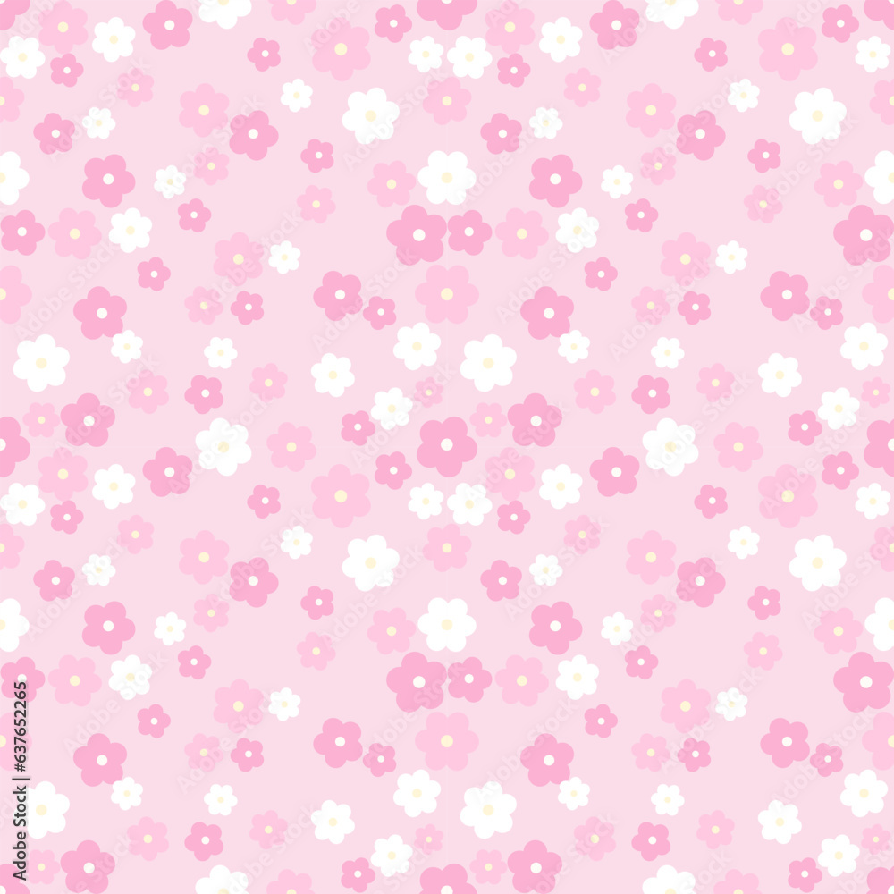 seamless pattern with flowers. seamless pattern with flowers.
