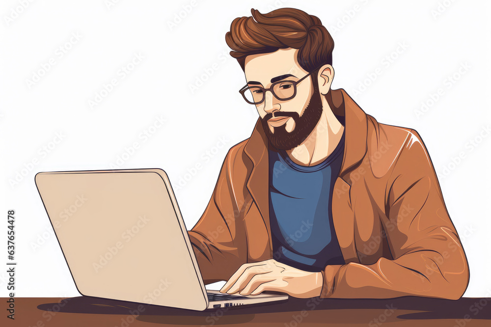 man with laptop man with laptop