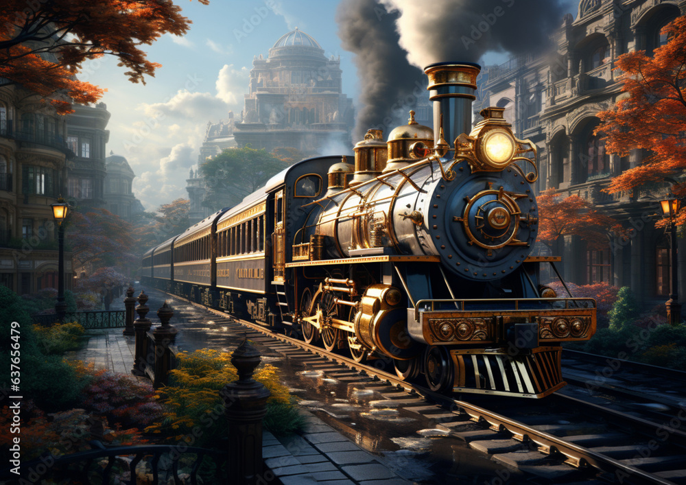 Obraz premium old train