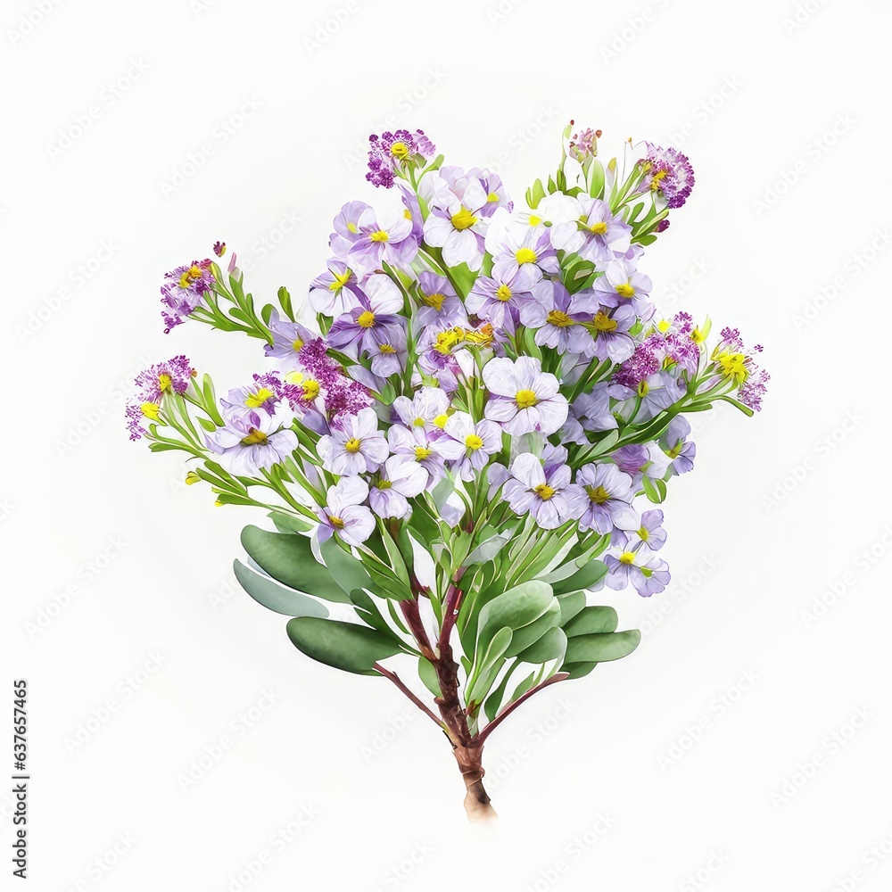 bouquet of lilac flowers