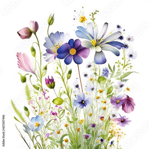 background with flowers