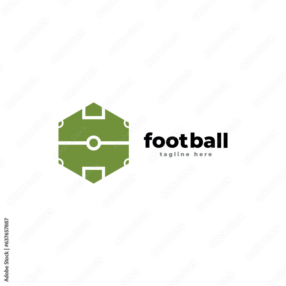 football logo icon vector template. football logo icon vector template.