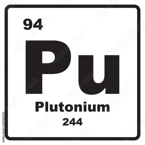 Plutonium element icon