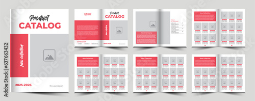  Product catalog or catalogue template design