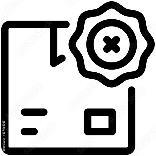rejection icon