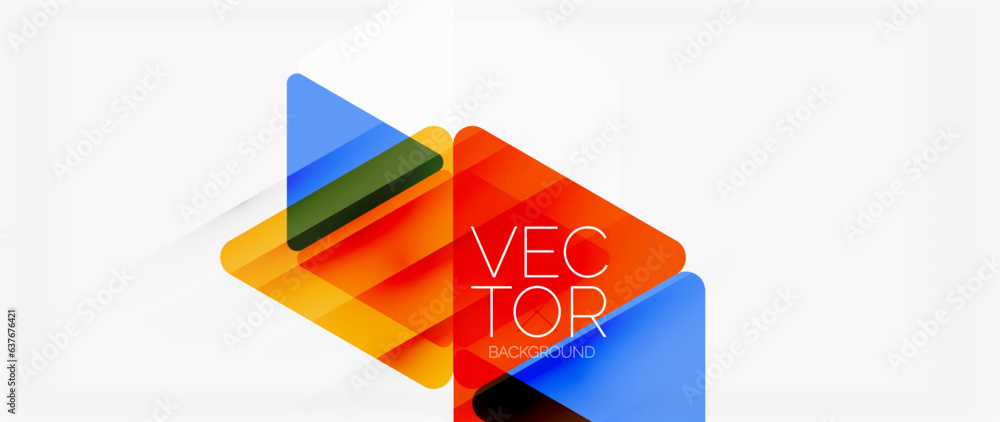 Abstract background. Color transparent triangles in mosaic style with shadow lines. Design for website headers, social media posts, digital art displays, presentations, branding elements, wallpapers Abstract background. Color transparent triangles in mosaic style with shadow lines. Design for website headers, social media posts, digital art displays, presentations, branding elements, wallpapers