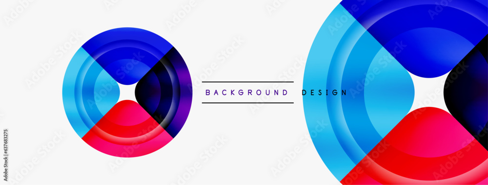Circle abstract background. Wallpaper, banner, background, landing page, wall art, invitation, print, poster Circle abstract background. Wallpaper, banner, background, landing page, wall art, invitation, print, poster