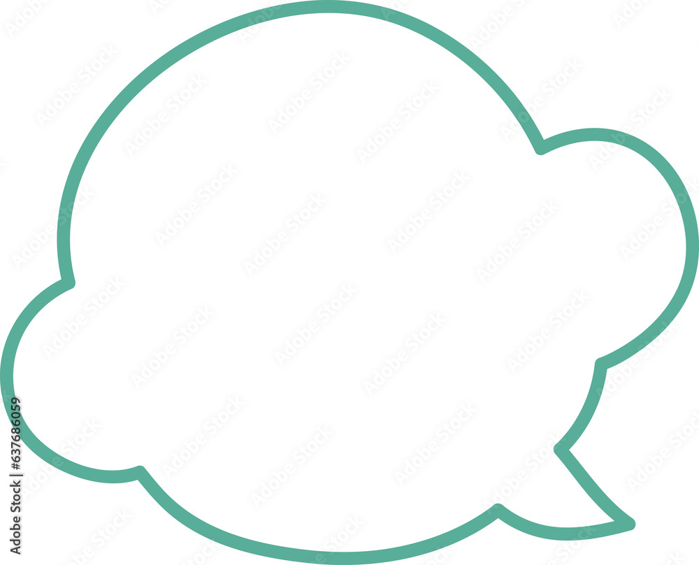 Speech bubble element Speech bubble element