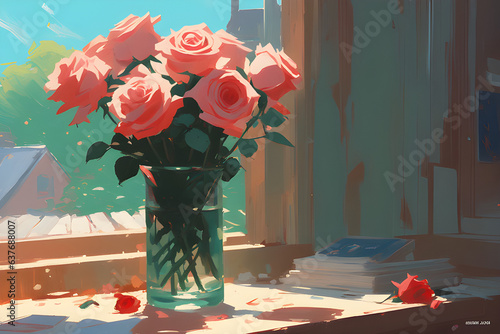 a small flower,
