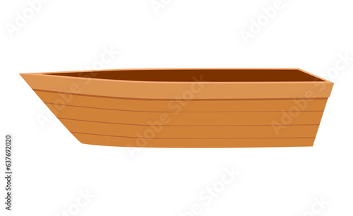 wooden boat with good quality and good design
