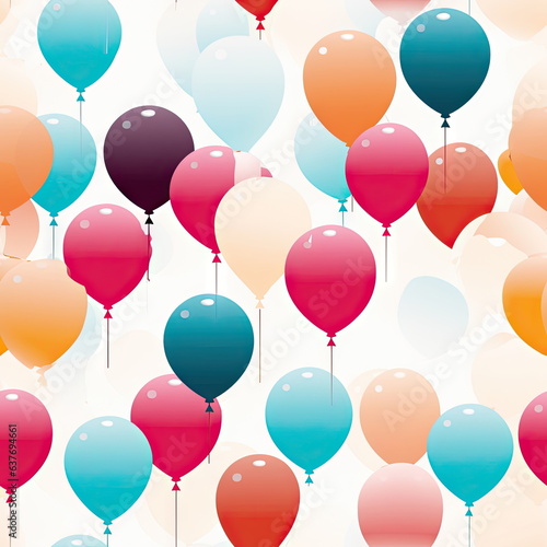 Seamless Pattern of balloon