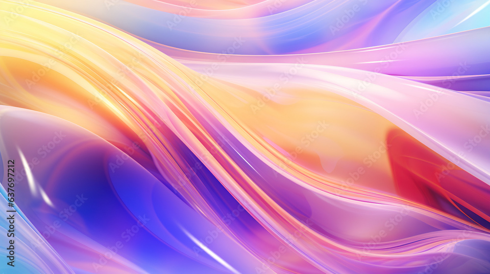 abstract background with waves.Generative Ai abstract background with waves.Generative Ai