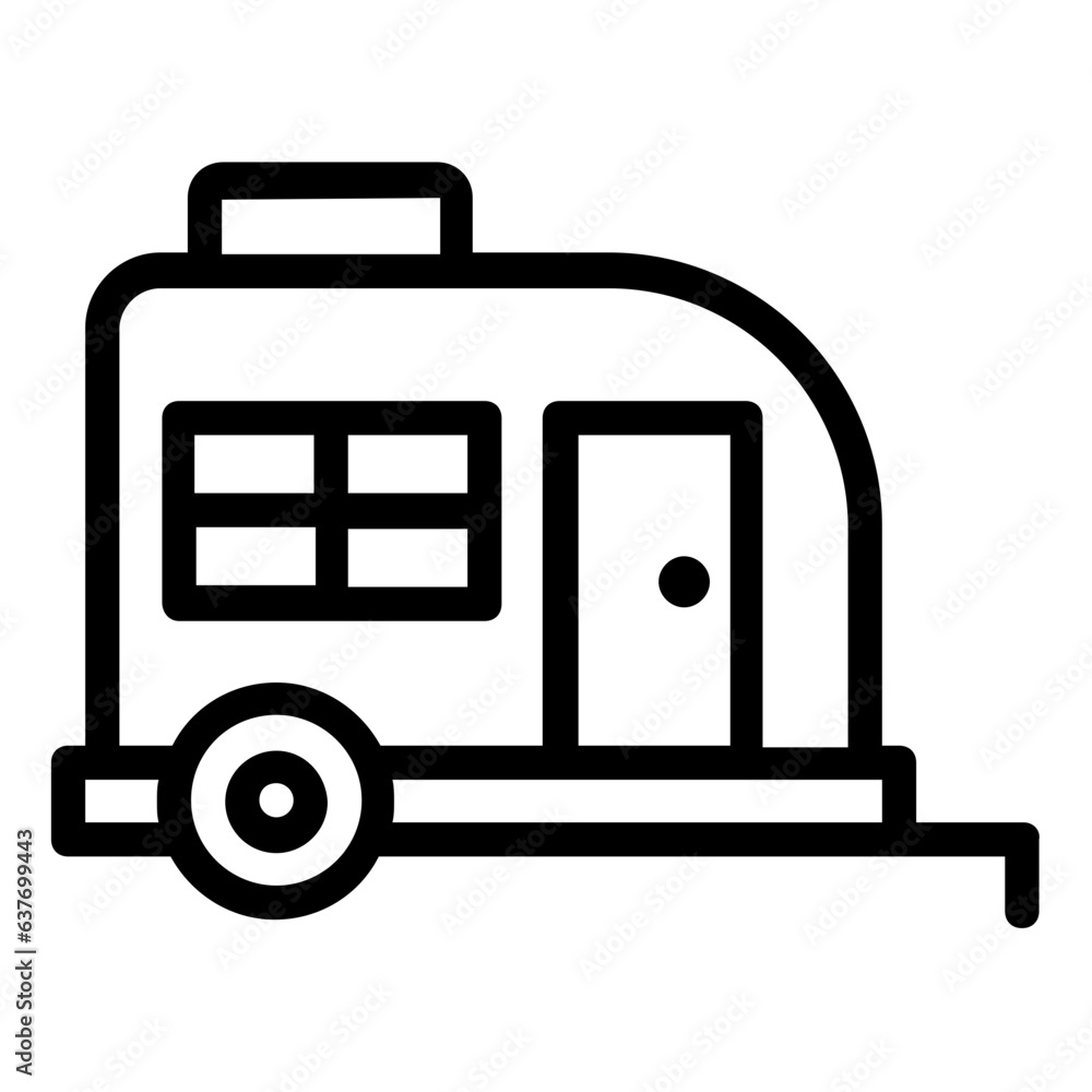 caravan icon caravan icon