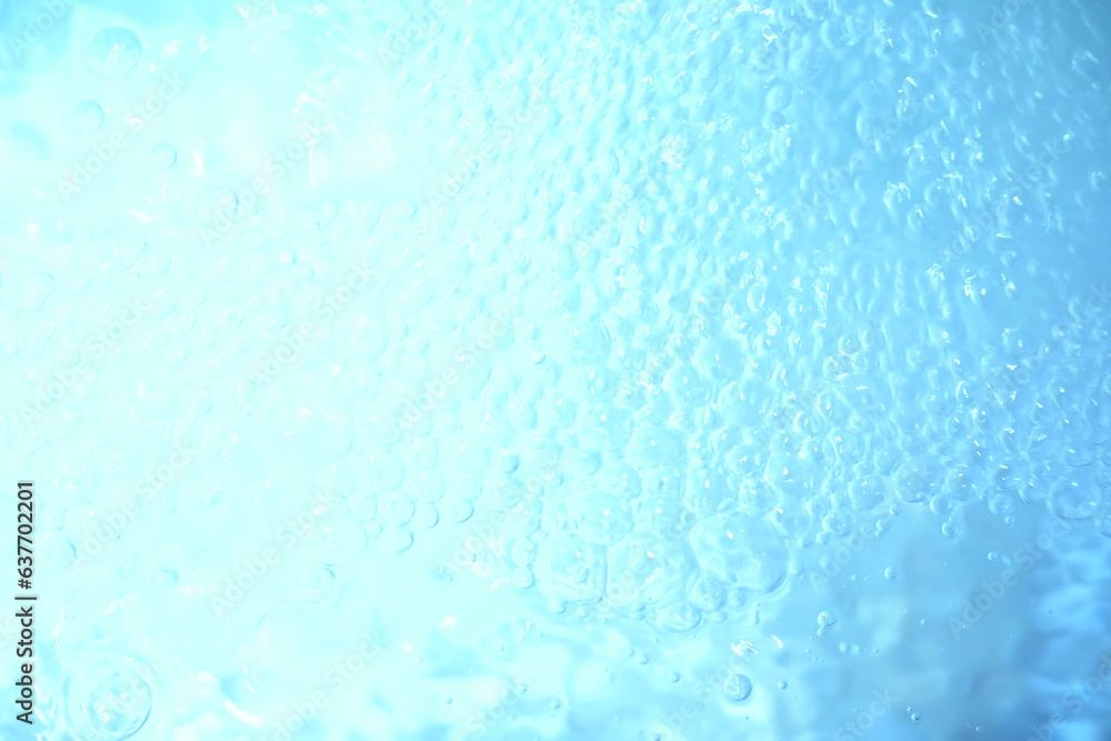 Blue water texture. Bubbles and bubbling water. Blue water texture. Bubbles and bubbling water.