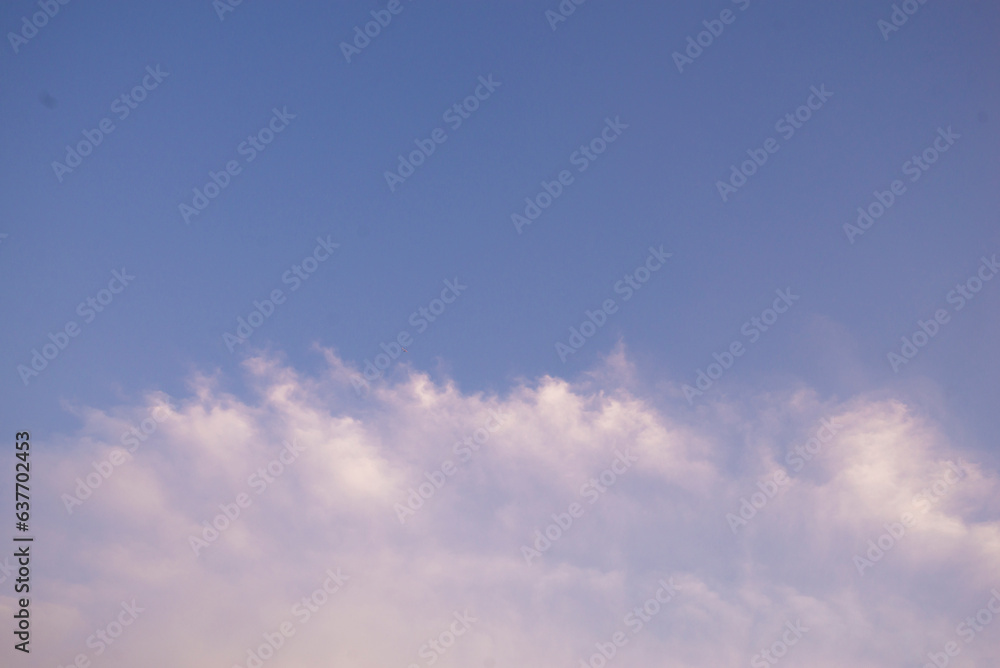 clear sky and clouds background scene