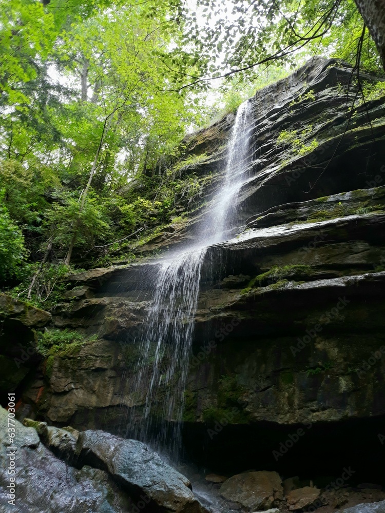 Alpha Falls waterfall at McConnells Mill Alpha Falls waterfall at McConnells Mill