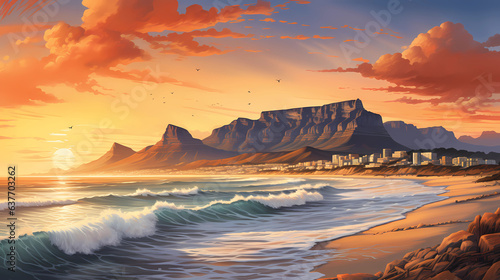 the iconic Table Mountain