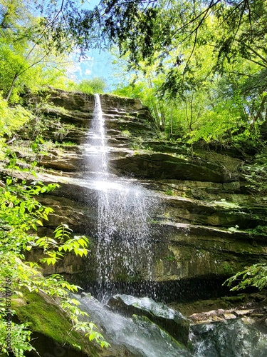 Alpha Falls waterfall at McConnells Mill