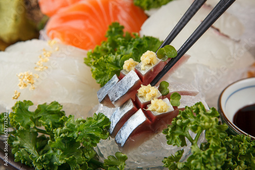 raw fish sushi sashimi