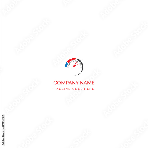 Time management logo template. Concept icon isolated on white background. Vector symbol.