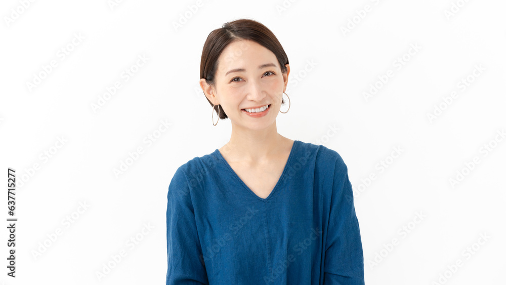 笑顔の女性 ポートレート 笑顔の女性 ポートレート
