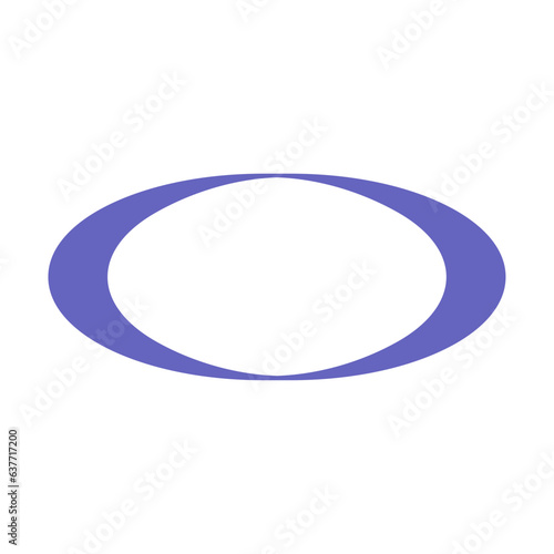 abstract blue circle