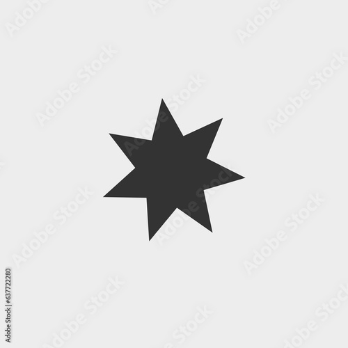 star burst sticker. Vector stars an sparkle silhouettes design elements. price tags explosion silhouettes, starburst retro sale badge, quality signs, sale icons. vector illustration star blank 