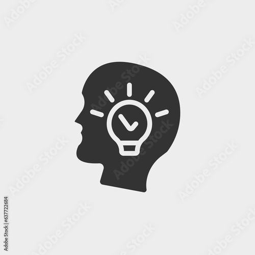 project management vector icon illustration sign. Business organisation icon for web and mobile app
