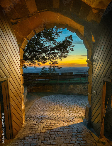 Burgtor Giechburg Scheßlitz Bayern photo