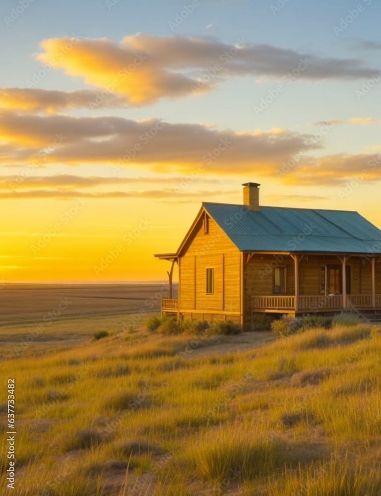 Golden Horizon Homestead Generated by Ai Golden Horizon Homestead Generated by Ai