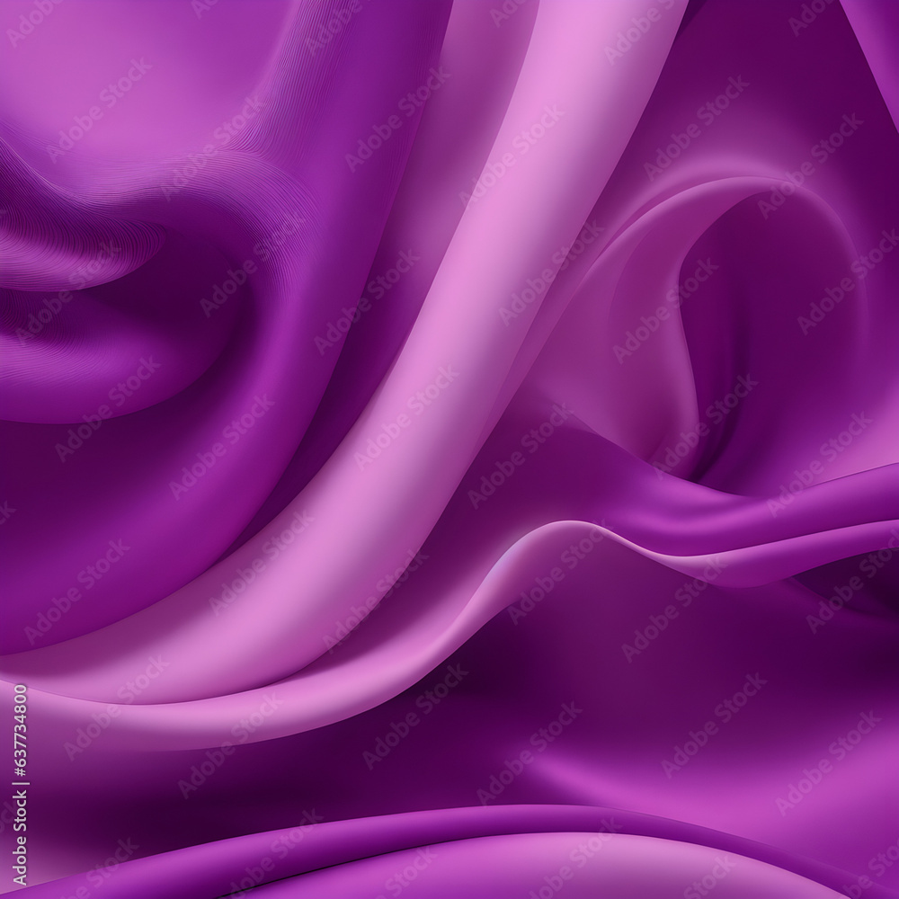 Obraz premium Pastel purple abstract fabric background. Generative ai art.Template. Beautiful. Elegant. Christmas, New Year, Valentine, Mother's Day.