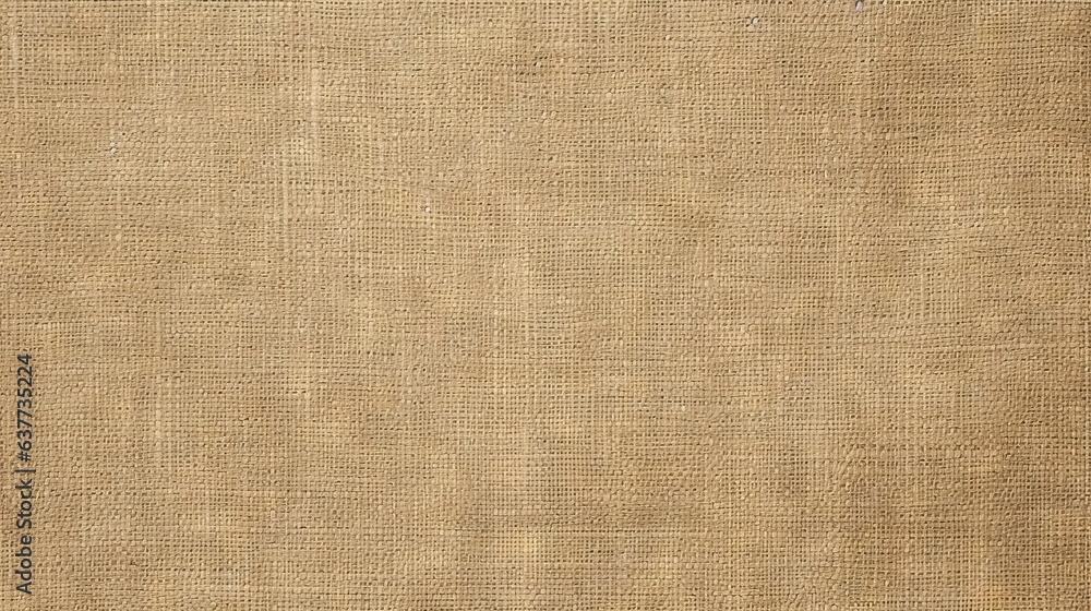 Jute hessian sackcloth canvas woven texture pattern background in light beige cream brown color blank empty Jute hessian sackcloth canvas woven texture pattern background in light beige cream brown color blank empty