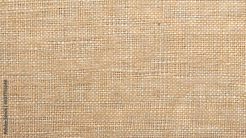 Jute hessian sackcloth canvas woven texture pattern background in light beige cream brown color blank empty Jute hessian sackcloth canvas woven texture pattern background in light beige cream brown color blank empty
