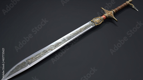 Weapon long sword Song Huizong simple sharp Chinese