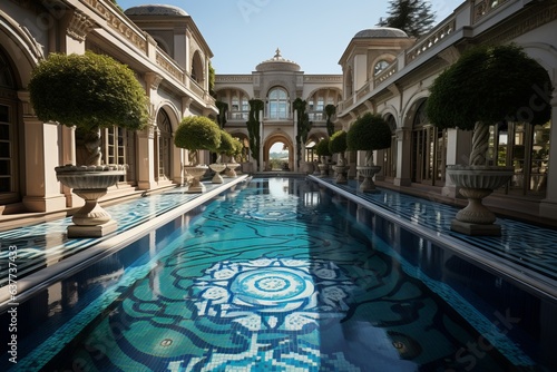 Grand Mansions Swimming Pool, Generative AI 