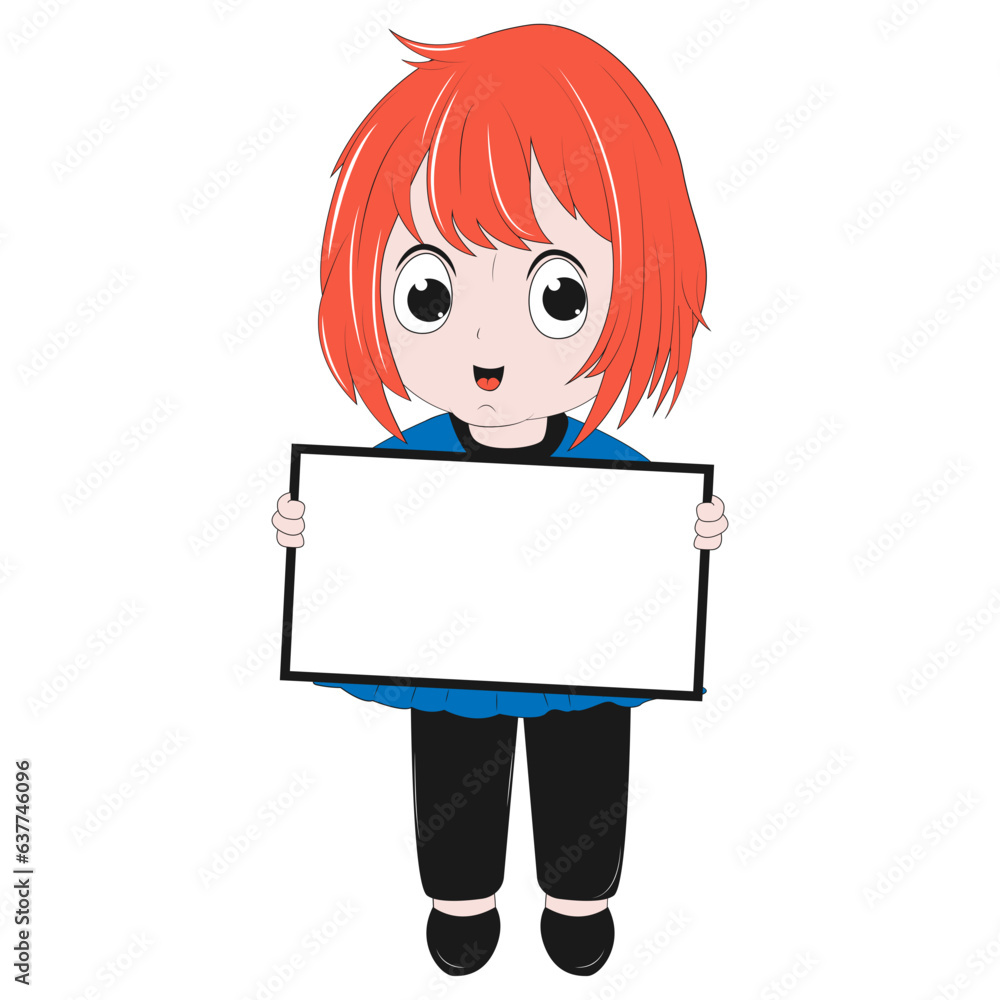 cute girl cartoon illustration cute girl cartoon illustration