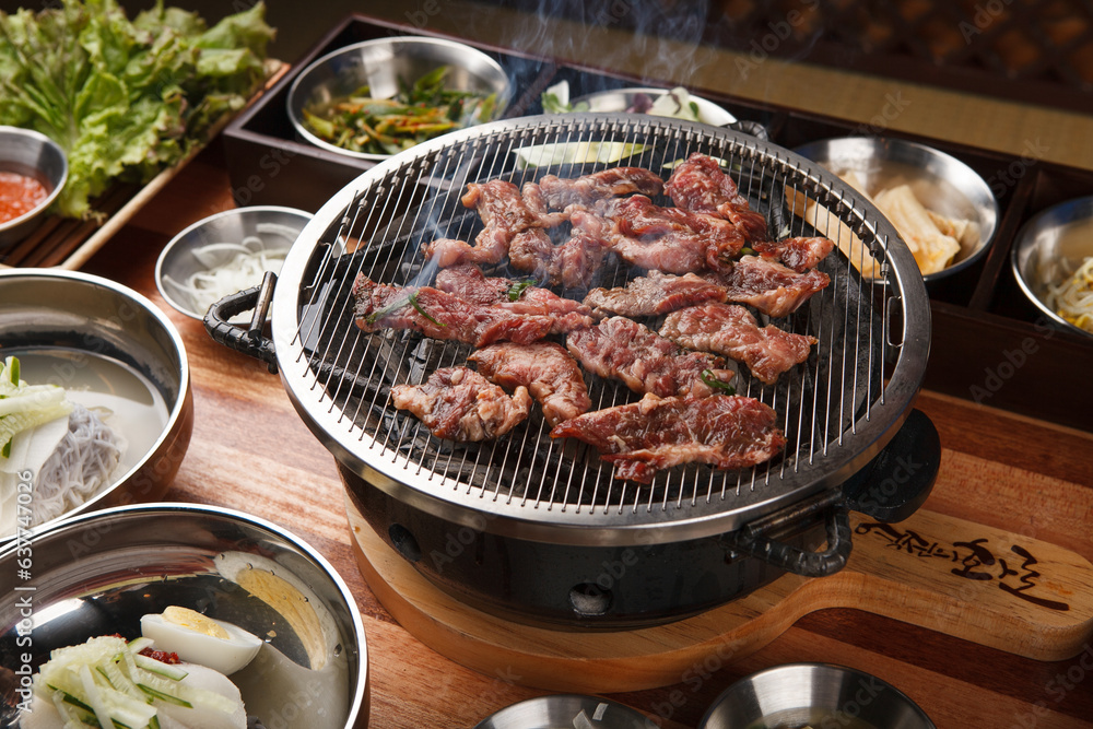 korean style grilled meat korean style grilled meat