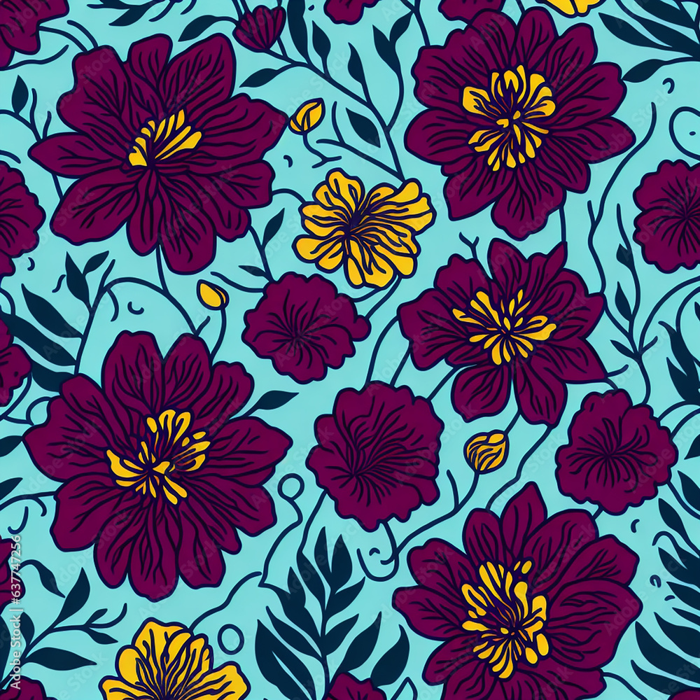 Seamless floral pattern