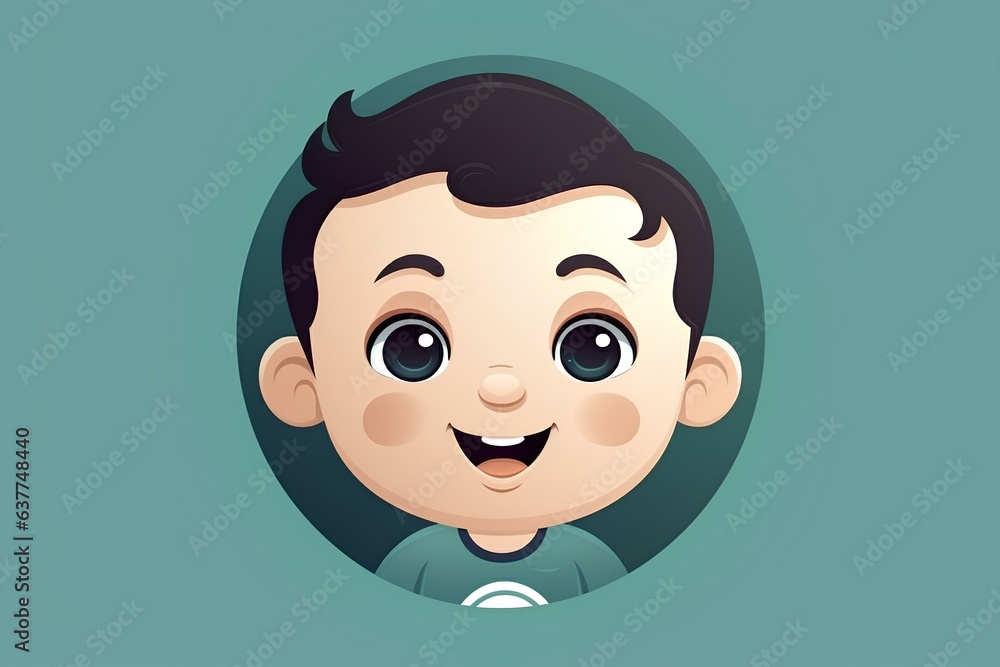 cartoon face made by midjourney